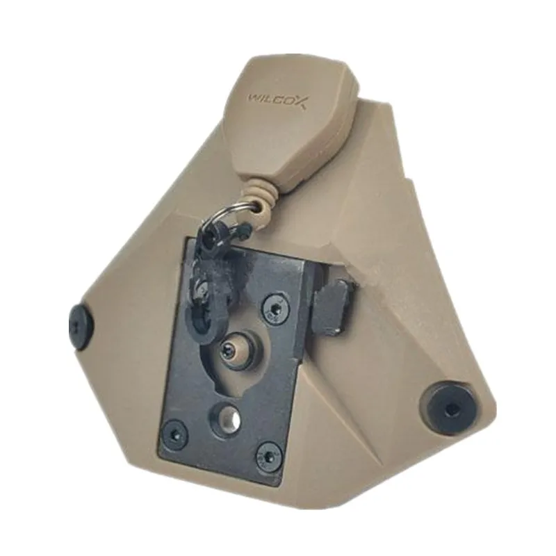 Tactical helmet L3 Series NVG MOUNT-A for helmet or night vission black DE FG2 (1)