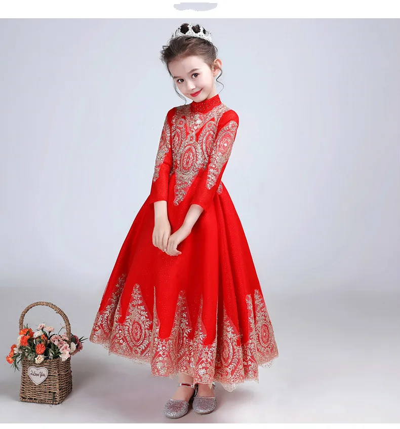 BacklakeGirls Tulle Flower Girl Dresses Sleeveless High Neckline Girl Dress Applique Knee Lenght With Beading