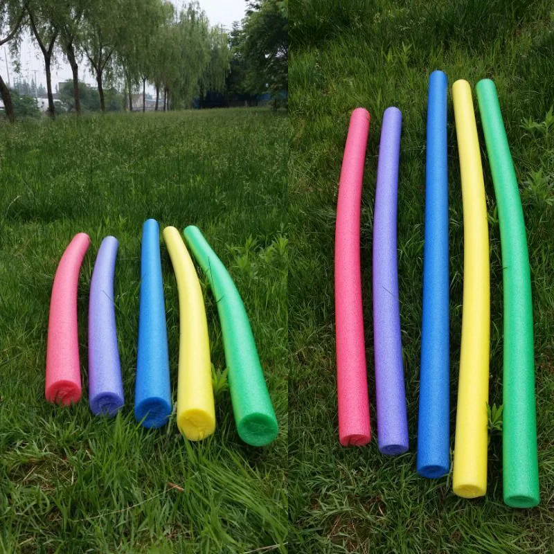 

1 Piece 150cm Pool Noodle Water Toy Balls Pool Floats 6cm Solid EPE Buoyancy Stick for Floating Beach Party Toys Long Kickboard