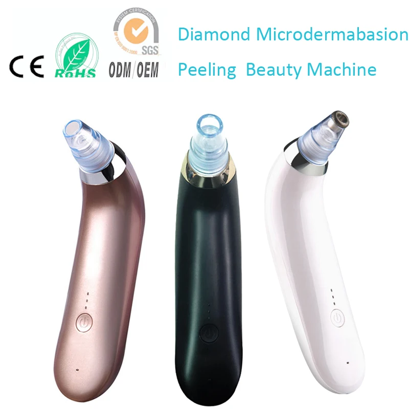 Comedo Vacuum Suction Diamond Microdermabrasion Peeling Exfoliating