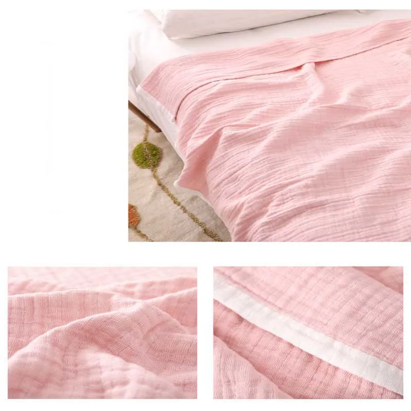 Японский моющийся шесть слоев Марли для путешествий Siesta по офису один двойной полотенце одеяло кондиционер одеяло постельные принадлежности