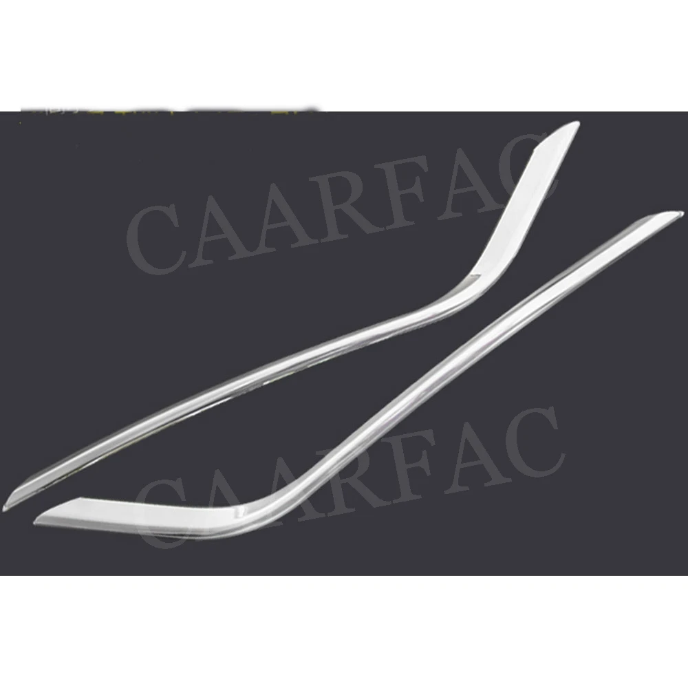 MK7.5 Rear Lip Aprons Bright Strip Air outlet Light Exhaust Strip Cover Trim For VW Golf 7 VII 7.5 MK7.5-2PCS/Set