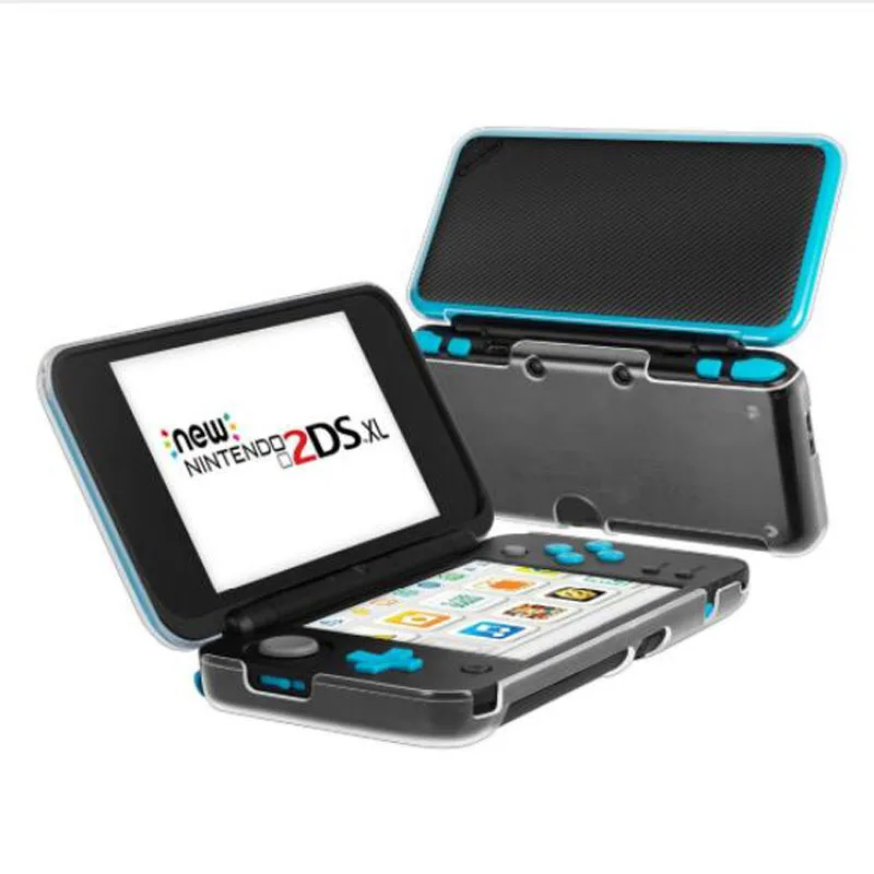 Прозрачный жесткий защитный чехол для ПК, чехол для Nod New 2DS XL/LL 2DSXL 2DSLL кристально прозрачная полная защита для корпуса