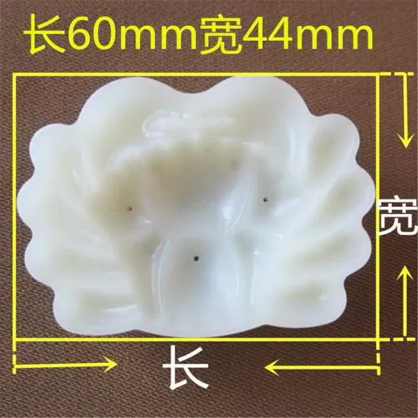 50 г китайская форма краба Mooncake mung bean формы для торта с 1 штампом пластиковое ручное давление, 50 компл./лот