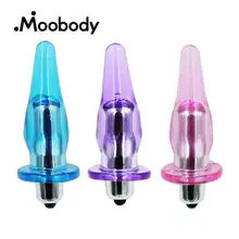 Powerful Vibrator G-spot Stimulator Anal Plug Clitorial Stimulation Massage Silicone Massager Butt Plug Adult Female Sex Toys