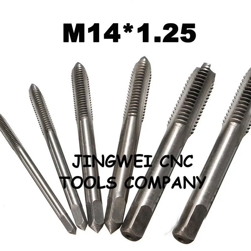 hss machine tap M14X1.25 fine pitch , hss screw machine tap with