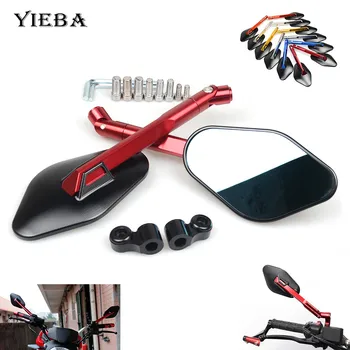 

Universal Motorcycle Rearview Mirrors Rear View Side Mirror For DUCATI MONSTER 696 796 400/600/900/1100 M400 900 GT1000 TTR250