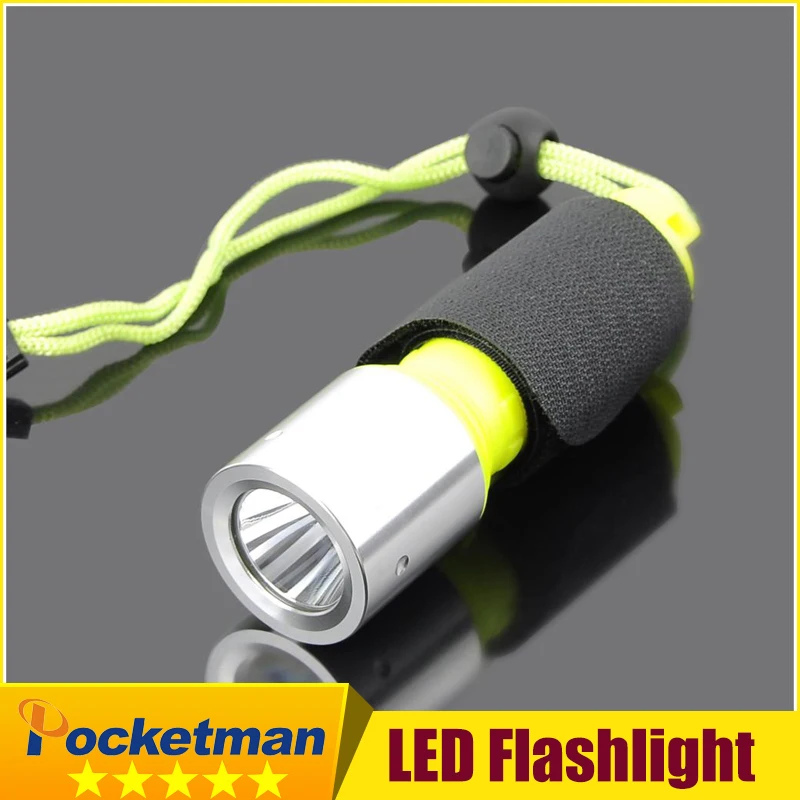 

2018 New Hot Professional LED Torch 2100LM T6 Underwater Diving Flashlight Torch Waterproof Lamp free shipping