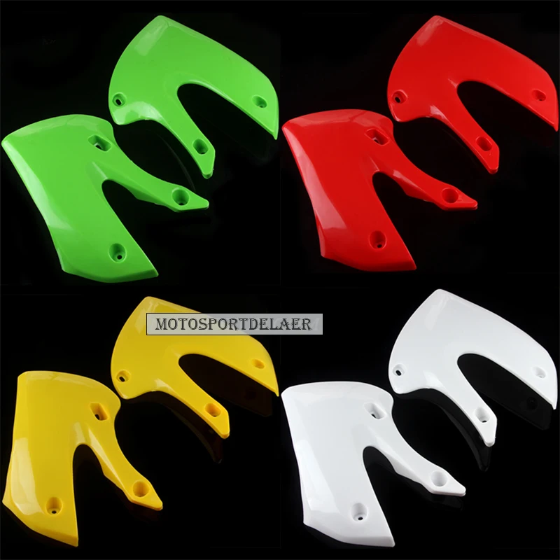 

1 Pair Plastic Side Tank Plate Fender For Suzuki DRZ110 BBR DRZ KX65 KLX110 110/125/140/160cc Dirt Bike