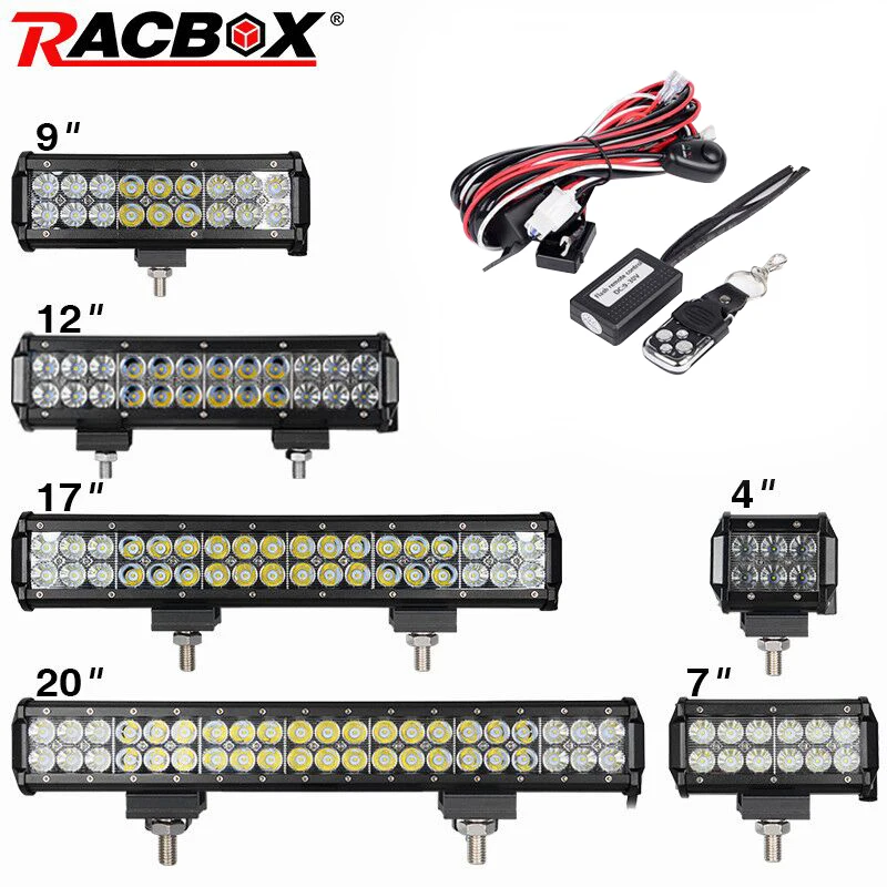 OffRoad 4 7 12 inch 72W 36W 18W daytime running strobe lights auto day light led for car jeep wrangler jk 12V 24v truck Lamps