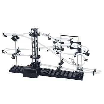 

Space Balls Track Blocks Toy Model Building Scroll Bead Block DIY Trainer Toy Adult Kid Exericese Brain Hand Patership Education