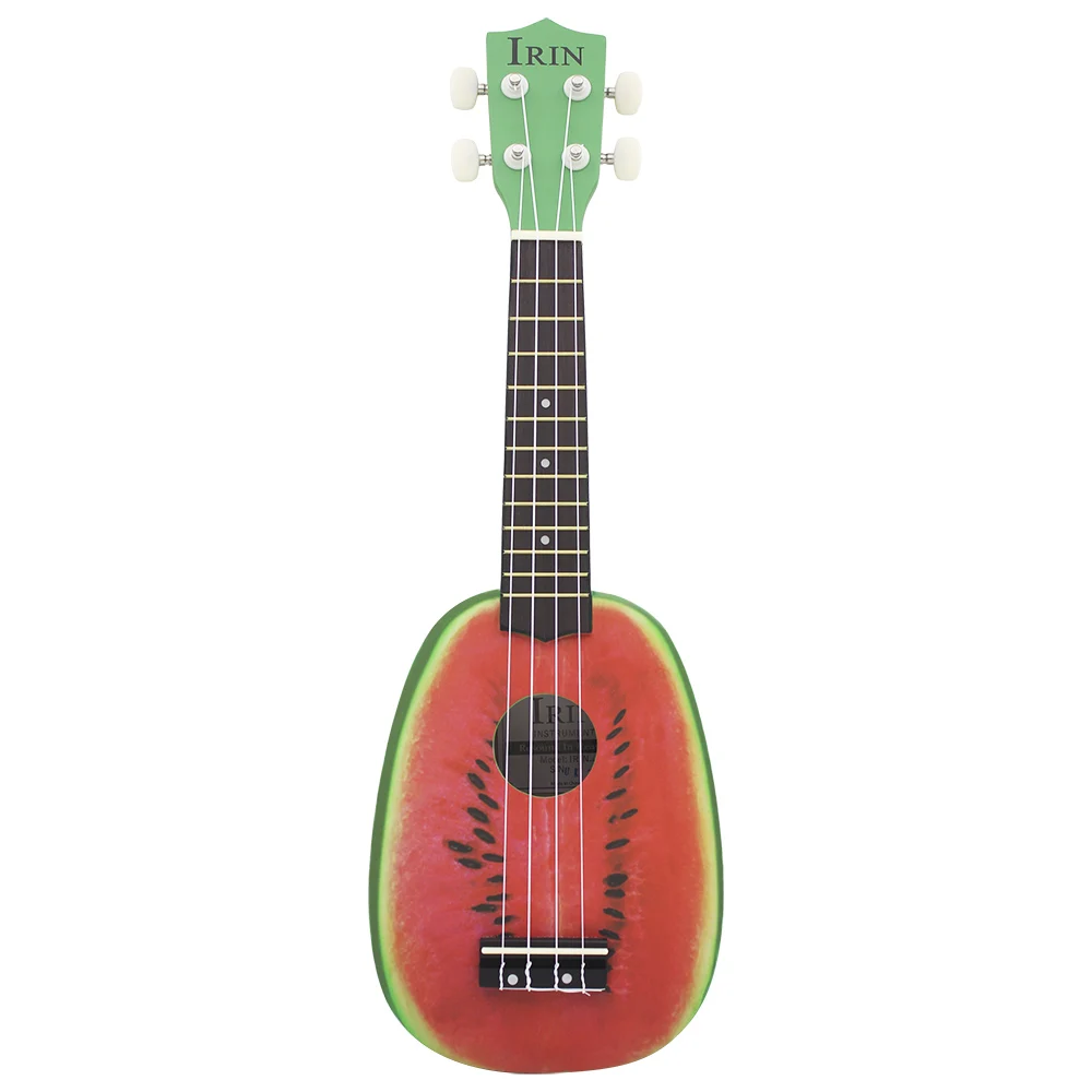 

High Quality 21" Ukelele 4 Strings Ukulele Colorful Lovely Watermelon Basswood Stringed Musical Instrument Gift Present