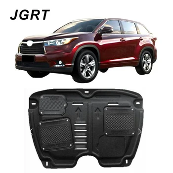 

Car styling For Toyota Highlander plastic steel engine guard For Highlander 2014-2016 Engine skid plate fender 1pc