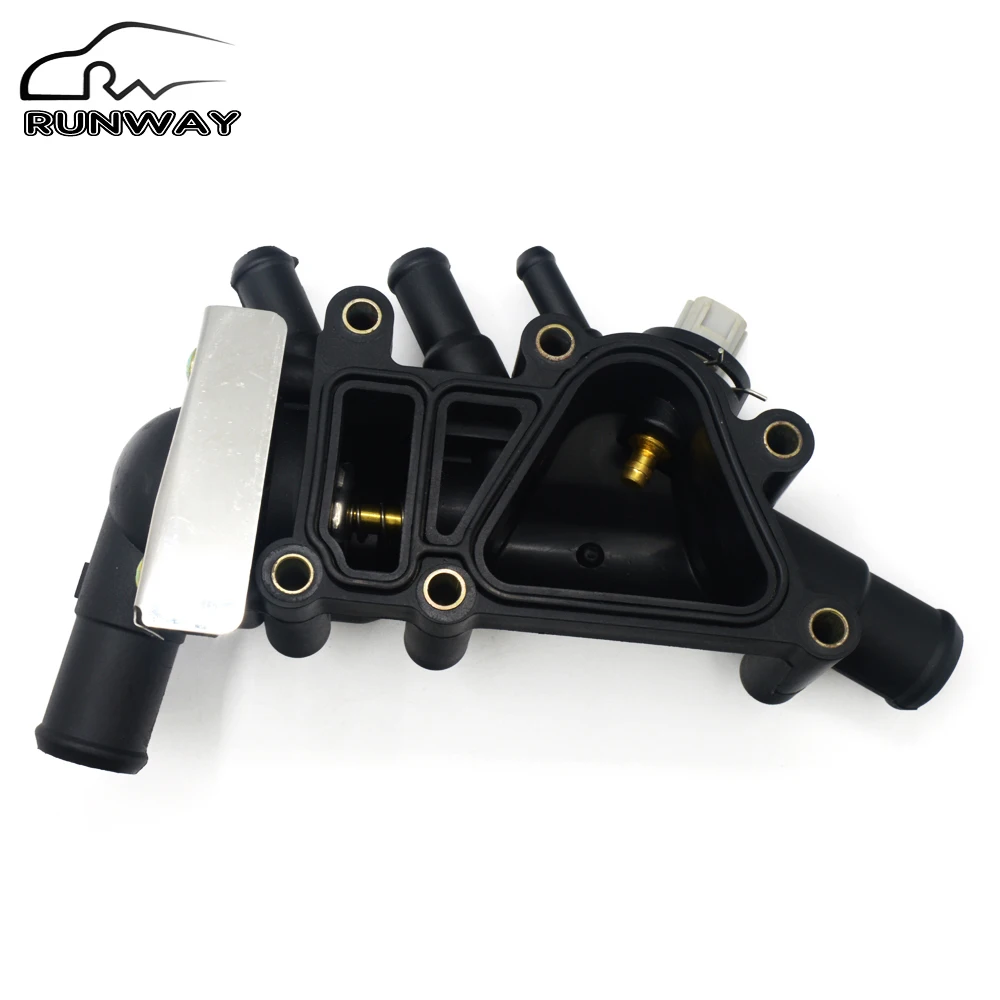 

Thermostat Housing with Sensor Switch &Gasket for Ford Street KA 1.3 1.6 Petrol RB RL2 2002-2011 XS6E-8A586-AG XS6E8A586AG