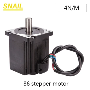 

4N.M 79.5mm length 2 phase keyway type 86 stepper motor for Engraving machine. Industrial equipment. for 3D printing
