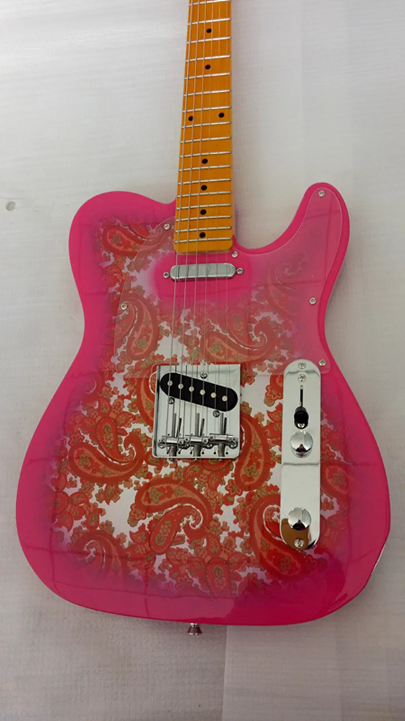 

Electric guitar is a hot seller Water transfer stickers Support custom TL