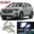 JGAUT белый автомобиль Светодиодный лампочки интерьер посылка комплект для 2007-2012 hyundai Santa Fe Карта Купол Магистральные лицензии лампа