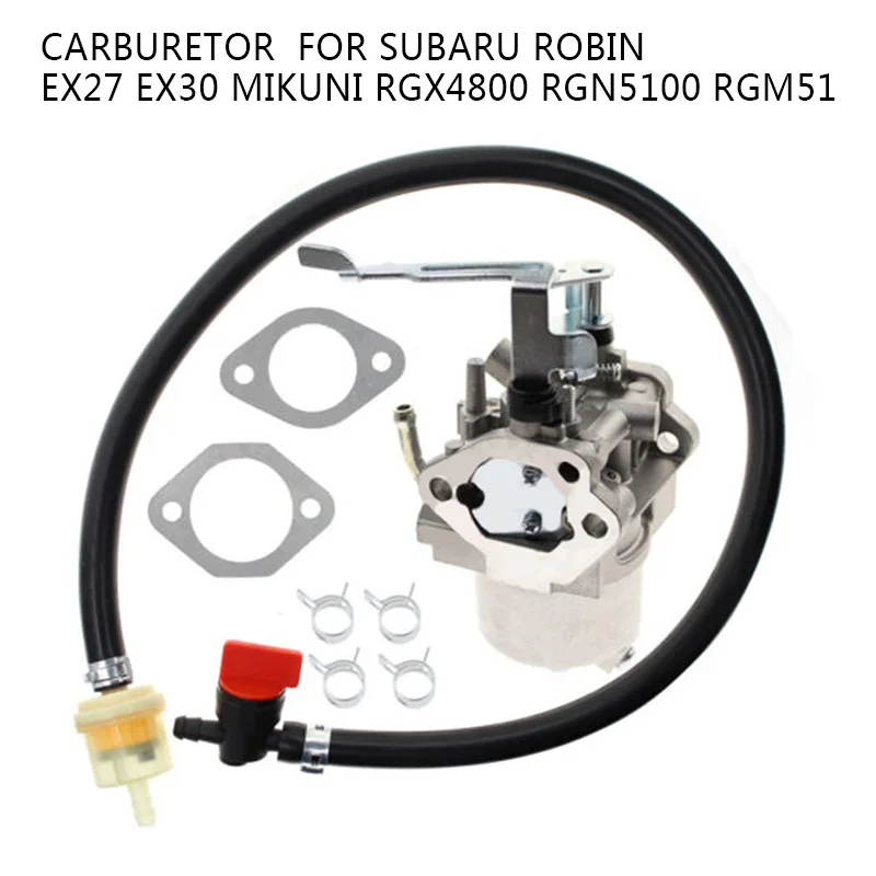 

Carburetor Fuel Line Kit For Subaru Robin EX27 EX30 Mikuni RGX4800 RGN5100 RGM51