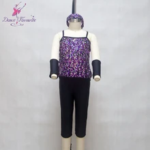 Приятный дизайн Танцевальный Костюм взрослых сцена Танцевальный костюм для девочек в стиле хип-хоп, кран, Джаз Танцевальный костюм