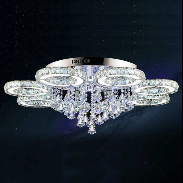 Moderne LED kristall decke lichter wohnzimmer schlafzimmer lampen ... Moderne LED kristall decke lichter wohnzimmer schlafzimmer lampen ...