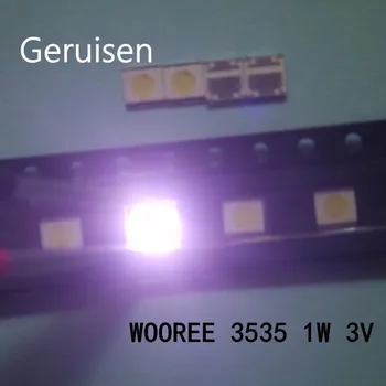 

WOOREE LED 200pcs LCD TV Backlight High Power LED LED Backlight 1.85W 3V 3535 Cool white TV Application WM35E1F-YR07-eB LED