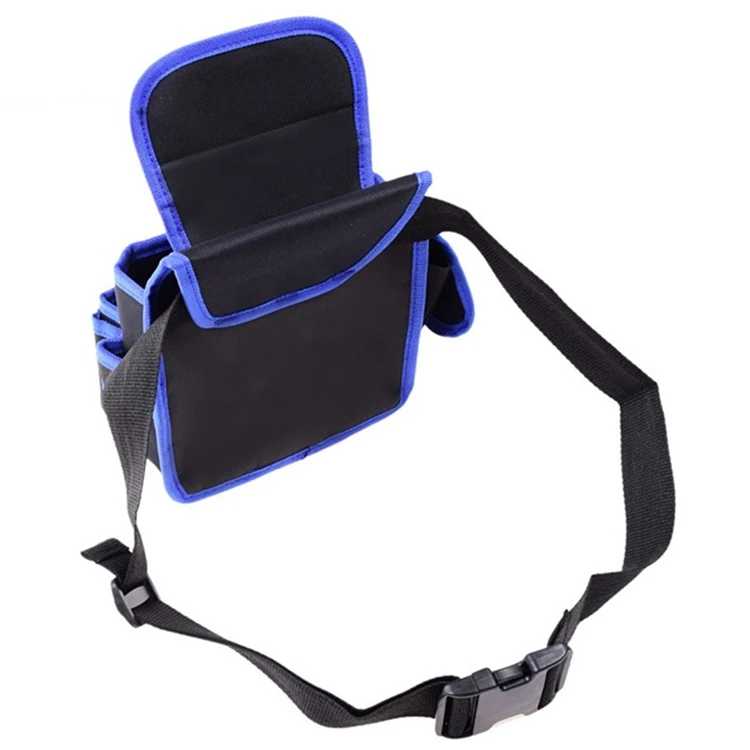 power tool bag Electrical Tool Bags Thickening Oxford Canvas Toolkit Hardware Waist Waterproof Multi-pocket Rivet Fixed Package Storage Bag roller cabinet