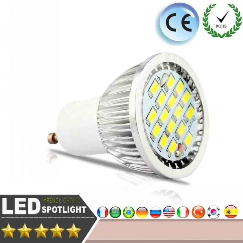 

LED Bulbs Super Bright LED light GU10 E27 MR16 Bulbs Light Warm/White 220V 15W 20W E27 GU10 16led LED lamp light led Spotlight