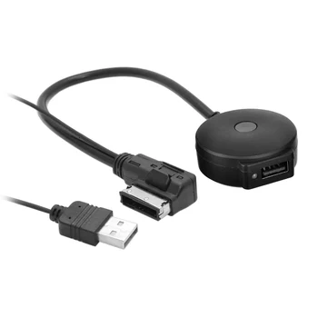 

Zihan Media In AMI MDI to Bluetooth Audio Aux & USB Female Adapter Cable For Car VW AUDI A4 A6 Q5 Q7 Before 2009