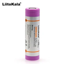 4 pcs. Liitokala100% new and original INR18650 30Q 3000 mAh battery INR18650 energy lithium battery rechargeable batt