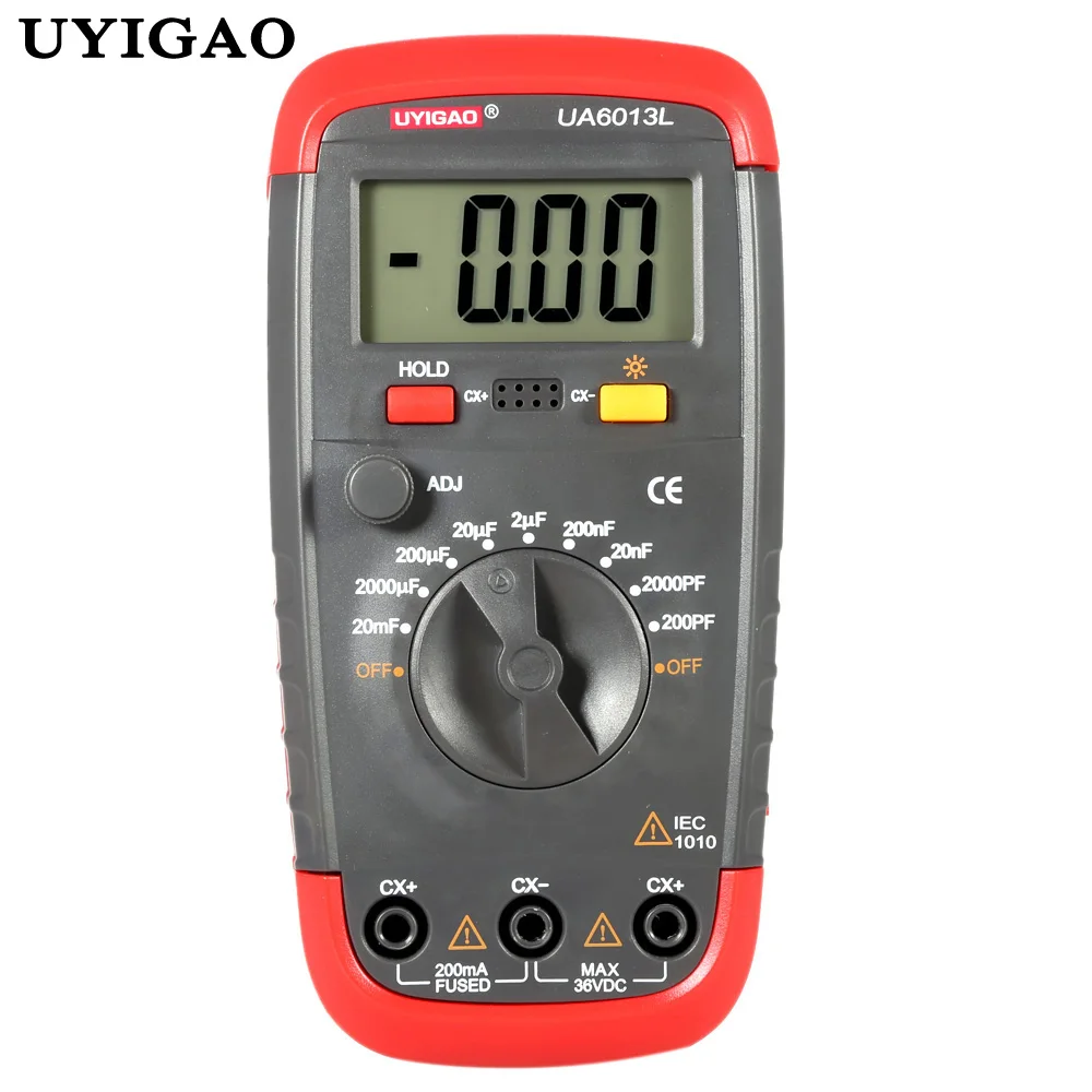Capacitance Tester with LCD Display Clamp Meter for Home for Factories 
