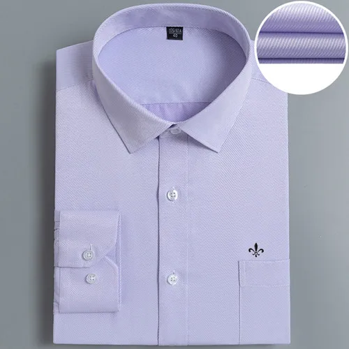 Dudalina Camisa мужской рубашки для мальчиков с длинным рукавом мужская рубашка Camisa социальная Masculina брендовая одежда Повседневное Slim Fit Chemise Homme - Цвет: PM-1007-X-purple