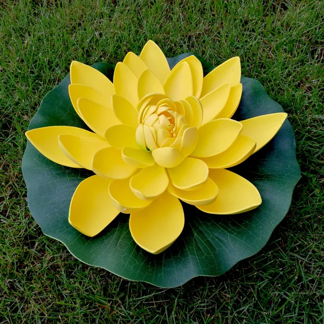 Buy 2PCS 10CM/ 18CM/28CM Artificial Fake Lotus Flower