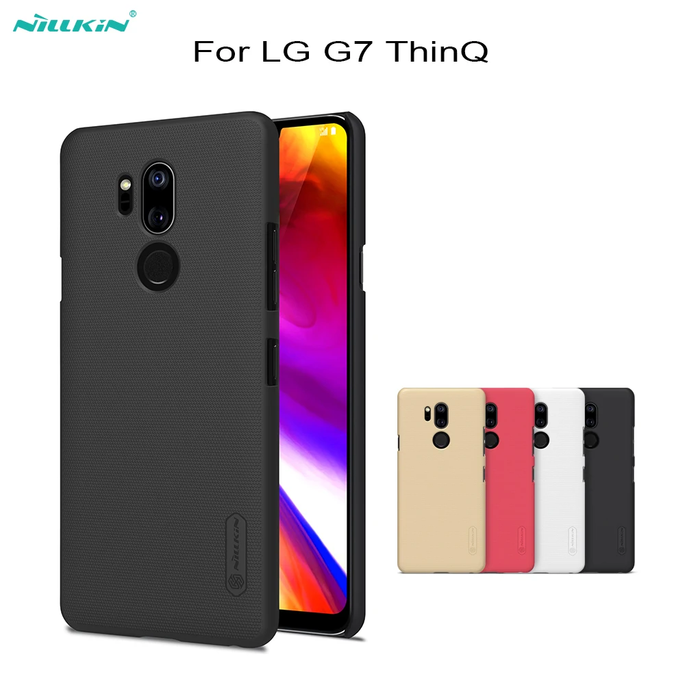 Для LG G7 чехол ThinQ LG G8 чехол ThinQ Nillkin Супер Матовый щит жесткая задняя крышка из ПК чехол для LG V40 ThinQ чехол для телефона