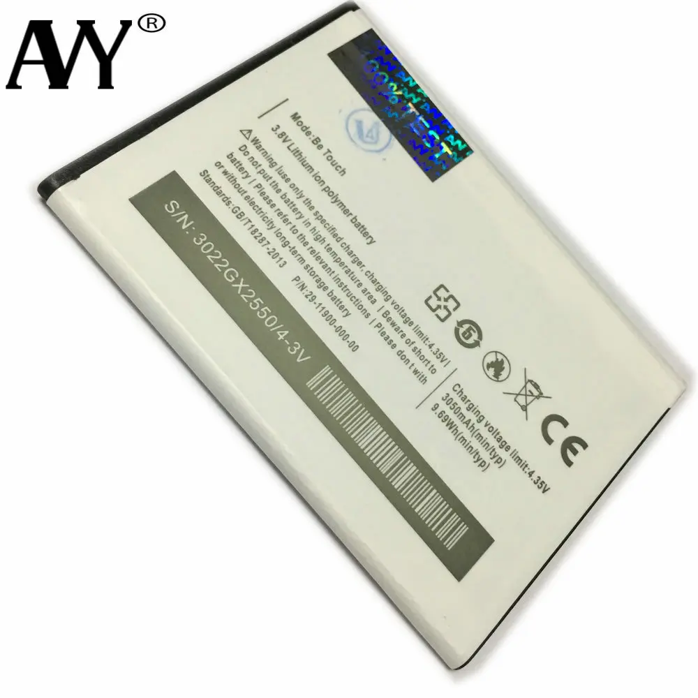 

Battery For Ulefone Be Touch&Be Touch 2&Be Touch 3 mobile phone 3050mAh Batteries Bateria 100% Tested In stock
