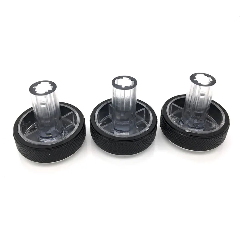 3pcs/set Air Conditioning Knob Ac Knob Heat Control Switch Button Knob