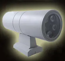 Wholesale price 6W/12W/18W/24/36W LED wall lamp double side up and down wall light outdoor waterproof porch lights AC85-265V led outdoor wall light outdoor waterproof double head wall lamp up down light outdoor wall light corridor exterior porch lights