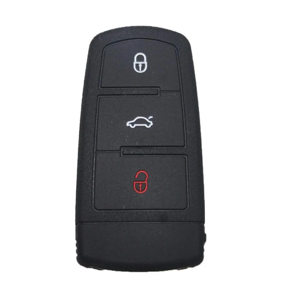 

Key Cover Car Key Sets Key Case 3 Buttons for VW CC MAGOTAN Passat B7 2013 1pc Black