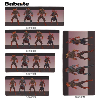 

Babaite Stephen Nickel Custom Made Durable Gaming Anti-slip Silicone Mouse Pad One piece oft Rubber Anti-slip Mice Play Mats