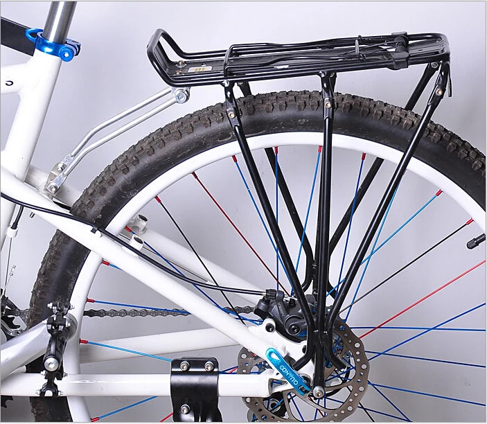 

Three Points Support Bicycle Rack Resistant To Pressure After Shelf Three-Wheel Disc Brakes Bike Shelf V Brake Disc Universal