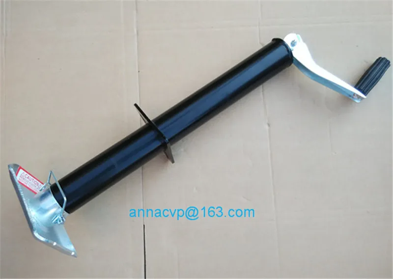 A Frame Topwind Trailer Jack with Foot Plate & Caster wheel 9