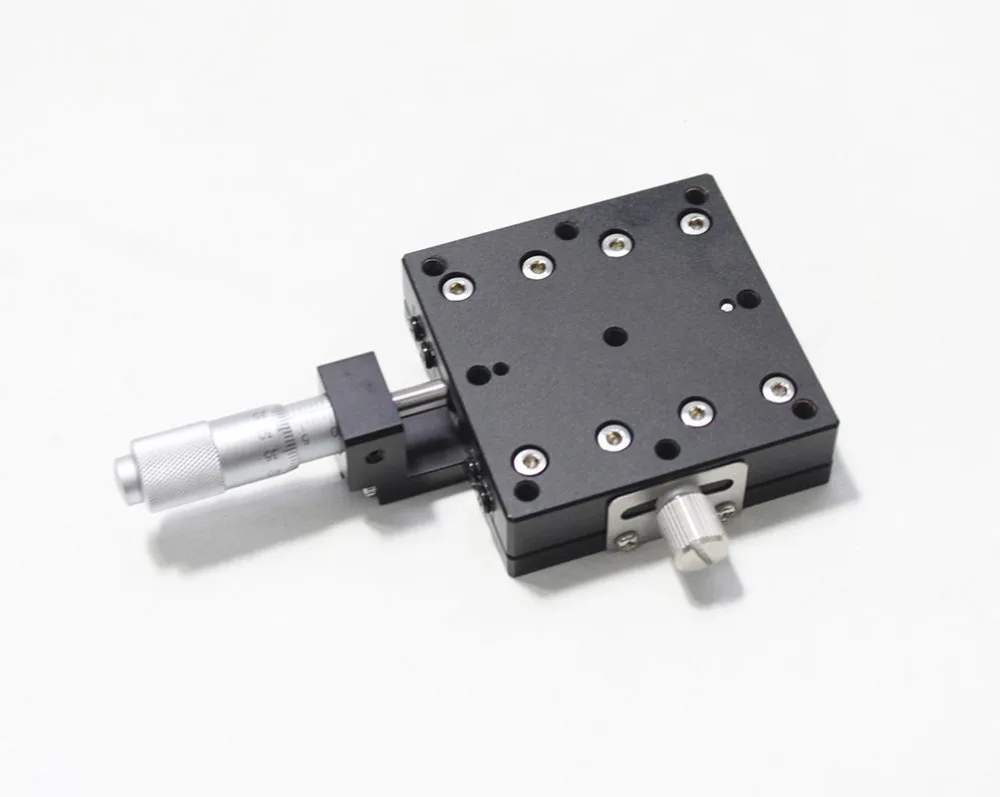 X Axis Trimming Platform Linear Stages Bearing Tuning Sliding Table 60