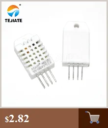 TEJIATE DHT22 цифровой датчик температуры и влажности AM2302 модуль+ PCB с кабелем дропшиппинг