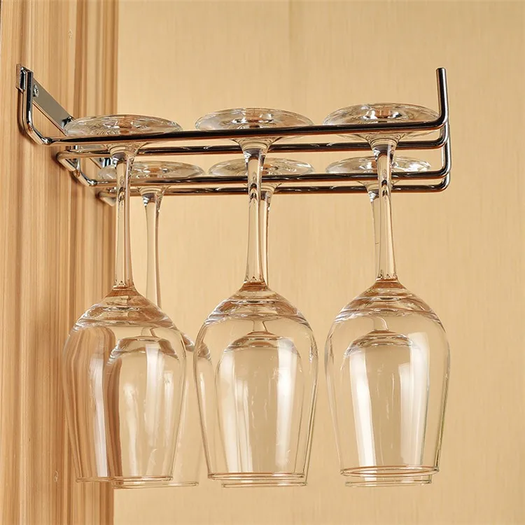 wine glass racks hanging