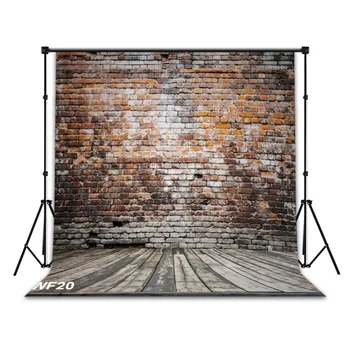 

LB Polyester & Vinyl Backgrounds For Photo Studio Photography Backdrops Vintage Shabby Wood Board Red Brick Wall Newborn Baby