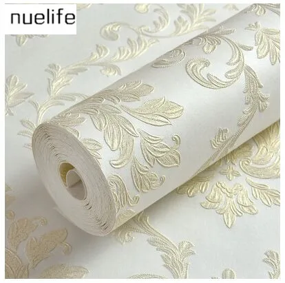 

0/52x10m European fabric wallpaper flowers wedding room living room bedroom TV background decorative wallpaper n12