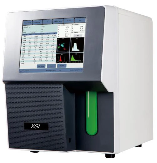 

5 parts CBC Hematology Analyzer Blood Cell counter Analyzers