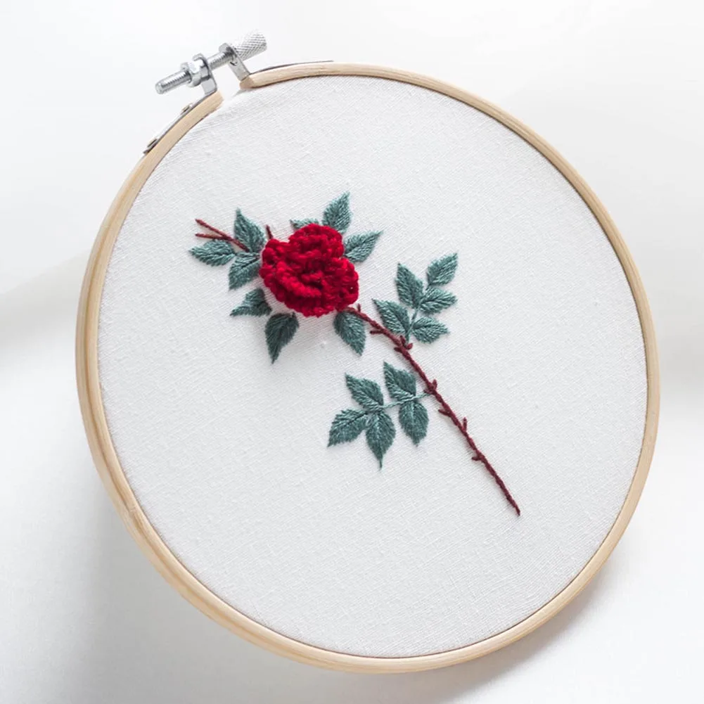 

Beautiful DIY Manual Beginner Novice Production Embroidery Three Dimensional Cloth Creative Embroidery FP8 MY1618