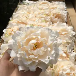 DIY 15 см искусственные цветы шелк головки пионов Свадебная вечеринка поставки аксессуары для дома LX4990