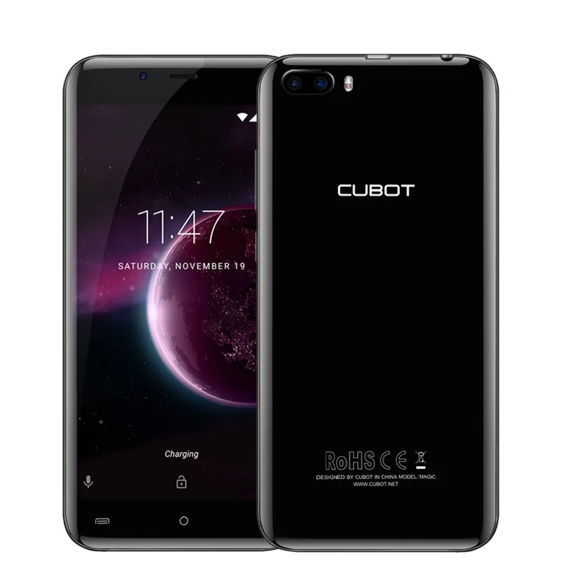 Cubot Magic двойной задняя камеры 4 ядра MT6737 Android 7 0 мобильный телефон 3 GB Оперативная