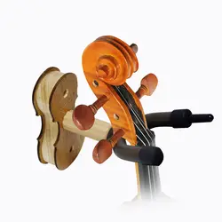 Колос цельная деревянная скрипка крючок-вешалка настенный скрипичные принадлежности